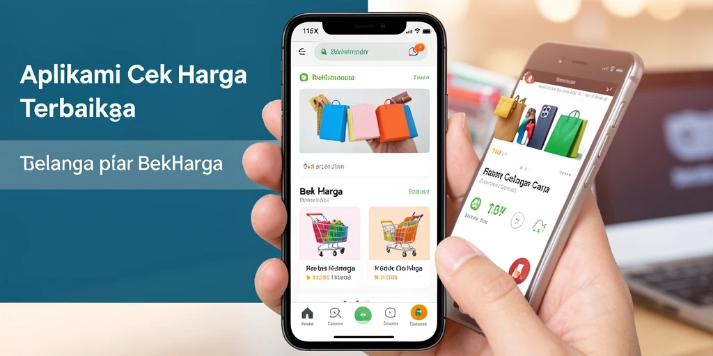 Tampilan antarmuka aplikasi 116X dengan fungsi Cek Harga yang inovatif.