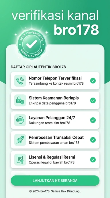 Kanal Resmi bro178 untuk Pengguna Android Indonesia